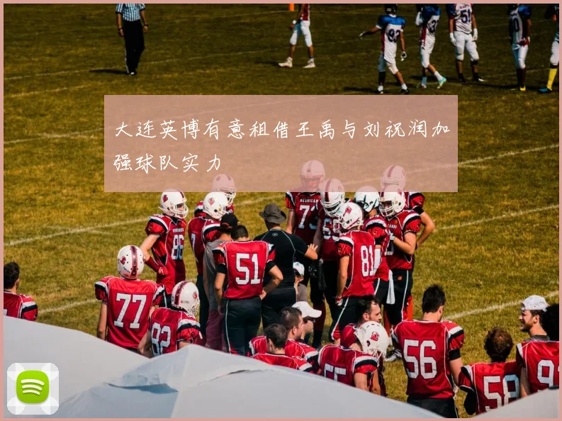 大连英博有意租借王禹与刘祝润加强球队实力